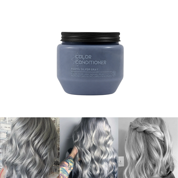 Pastel Silver Gray
